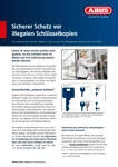 Titelbild Infoblatt Schutz vor illegalen Schlüsselkopien