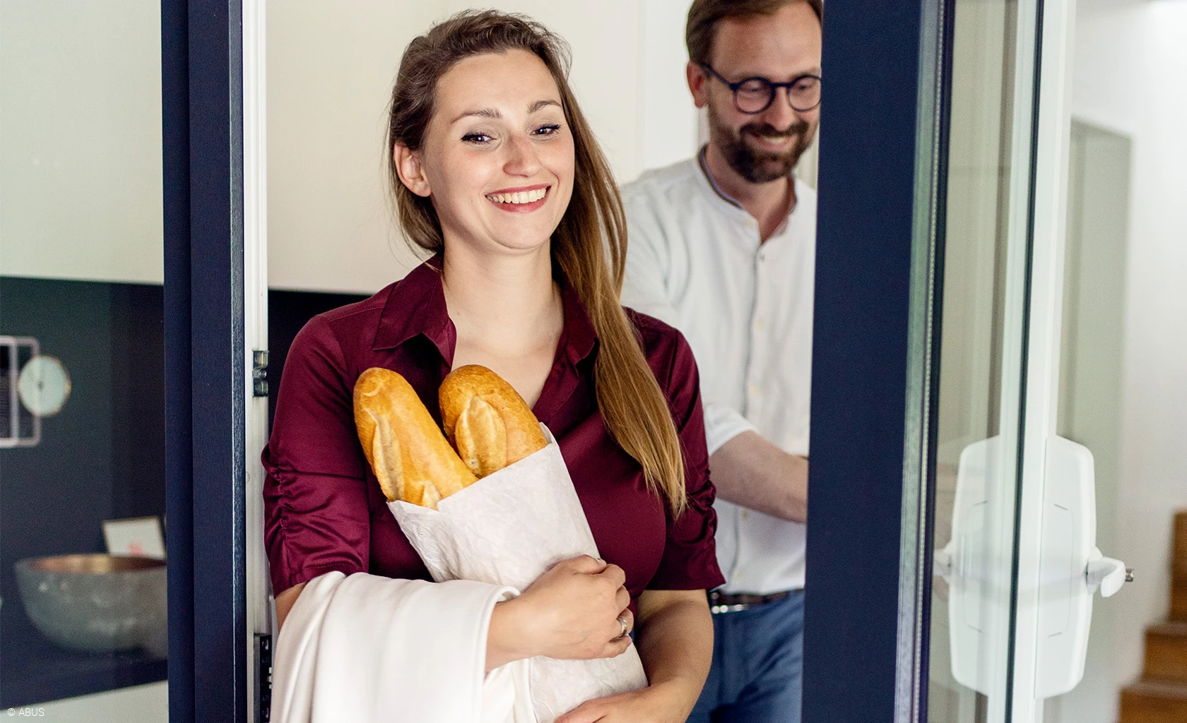 HomeTec Pro: In jeder Terrassentür steckt eine echte Tür © ABUS HomeTec Pro: In jeder Terrassentür steckt eine echte Tür © ABUS