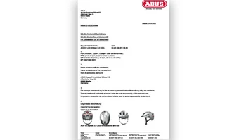 EU Declaration of Conformity – Hyban 2.0 LED ACHV2 © ABUS