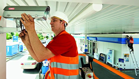 Tankstellenshop Aalen vertraut auf ABUS Videoüberwachung © ABUS