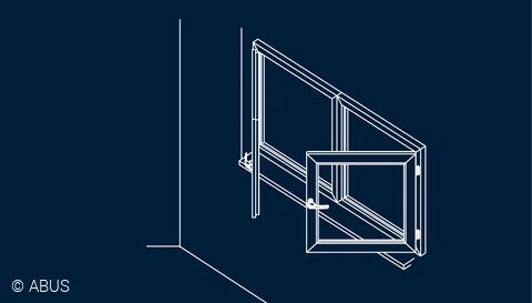 Finden Sie die passende Sicherung für Ihre Doppelflügel-Fenster © ABUS