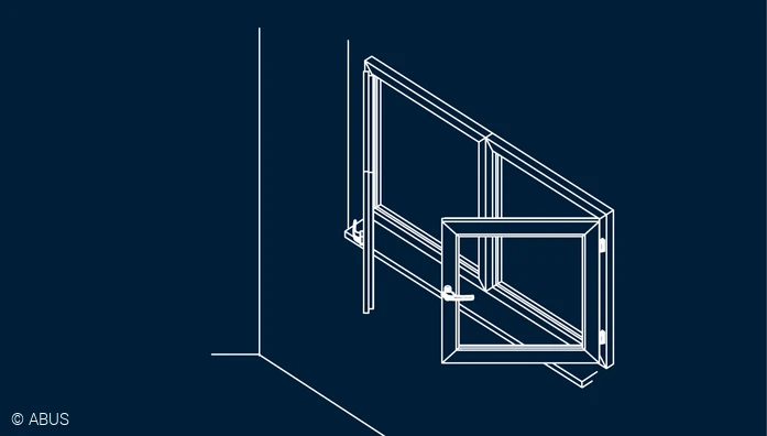 Finden Sie die passende Sicherung für Ihre Doppelflügel-Fenster © ABUS